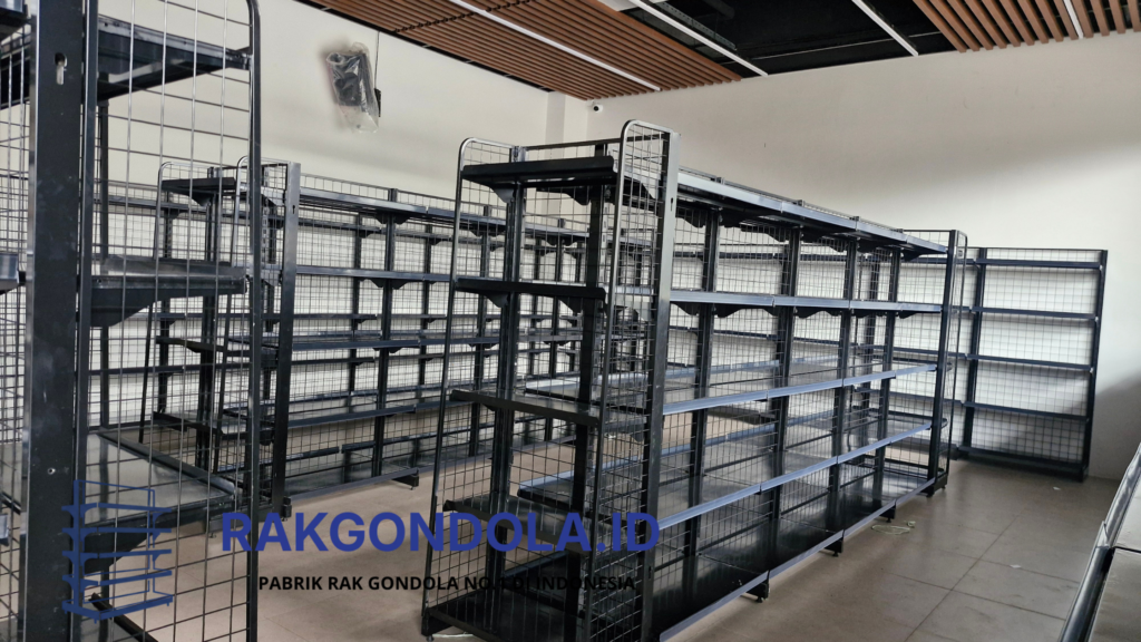 komponen rak gondola