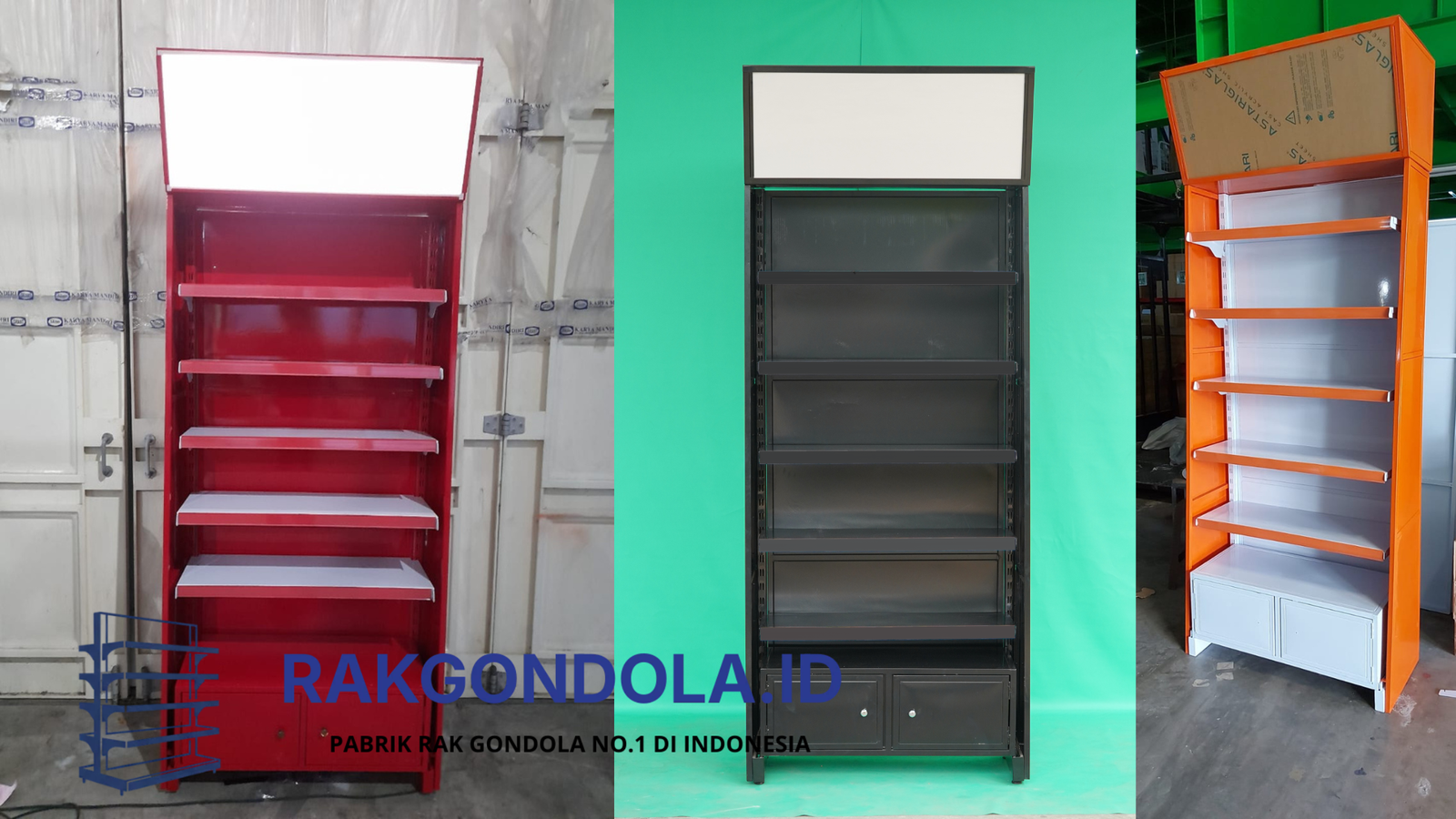 distributor rak gondola Surabaya